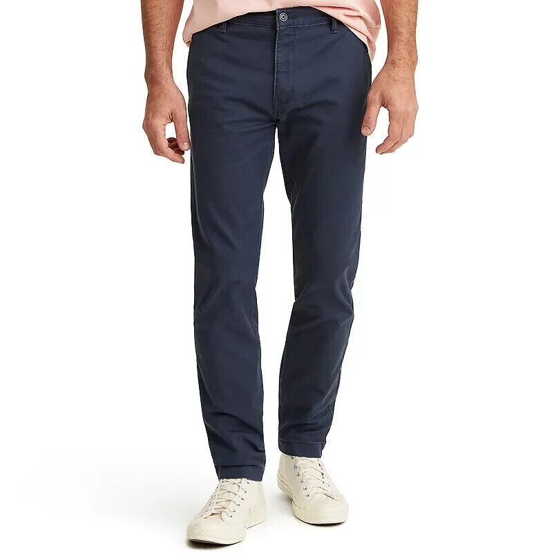 🔥LEVI'S 513 SLIM STRAIGHT CARPENTERS PANTS BLACK JEANS MEN'S 42x34 / RARE NWT