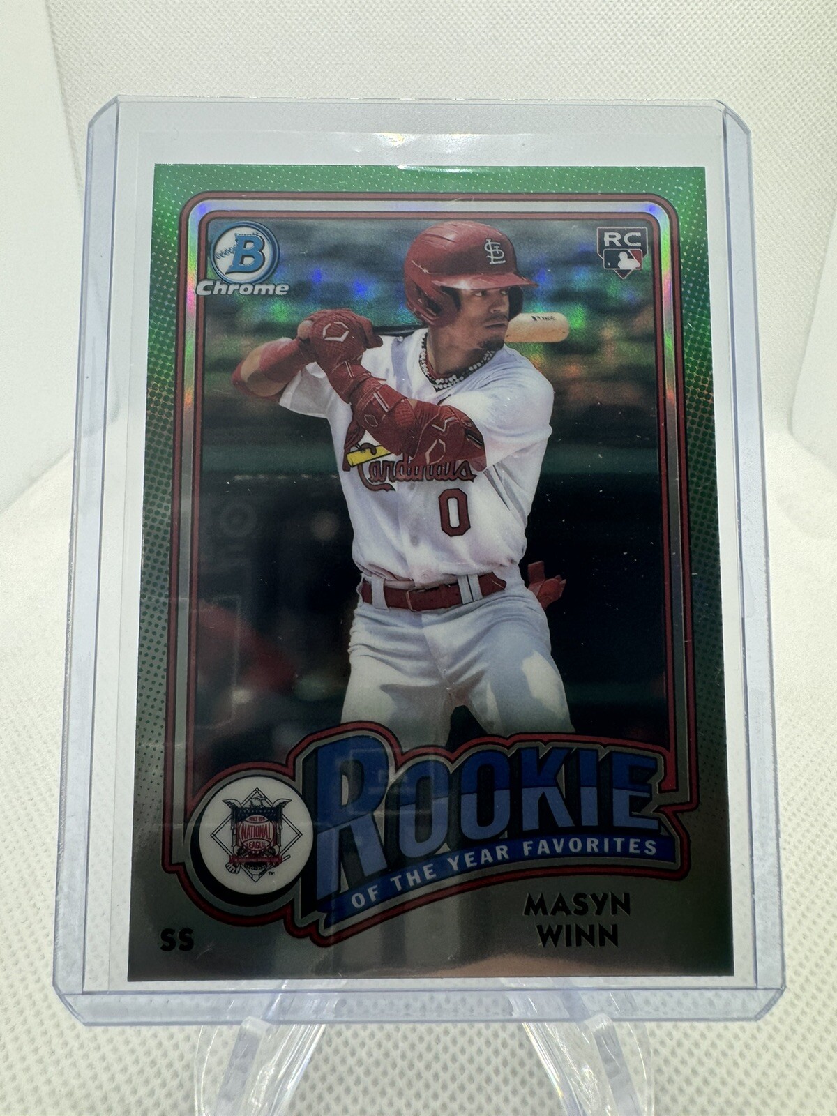 2024 Bowman Chrome Masyn Winn #ROY-3 Rookie Of The Year Favorite A4