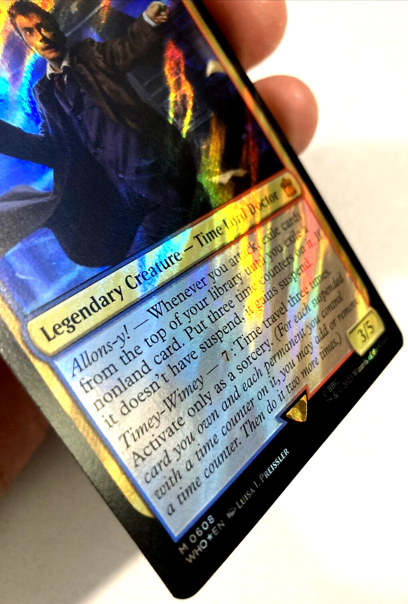 MTG The Tenth Doctor *SURGE FOIL* Doctor Who 608 NM | eBay