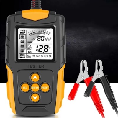 Car Motorcycle Battery Tester Battery System Analyzer Measurement for Car Truck