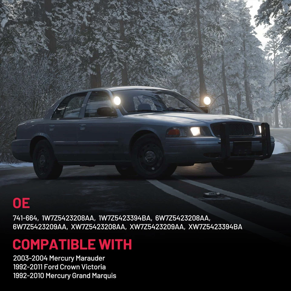 Front Left Power Window Regulator W/Motor for Mercury Grand Marquis 1992-2011 Foto 4 de 4