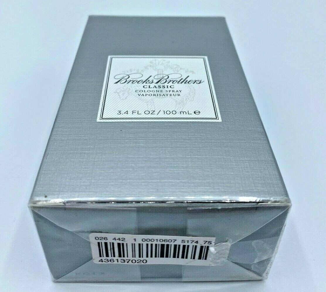 BROOKS BROTHERS CLASSIC 3.4 / 3.3 oz / 100 ml COLOGNE EDC SPRAY
