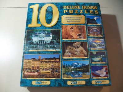 6750 Piece Deluxe 10 In 1 Puzzle Box Brand New Sealed Ebay