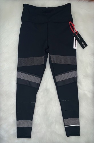 NEW $88 Lilybod Piper Leggings Sz Small Black Signature Fit High Waist Bandier - Picture 3 of 12