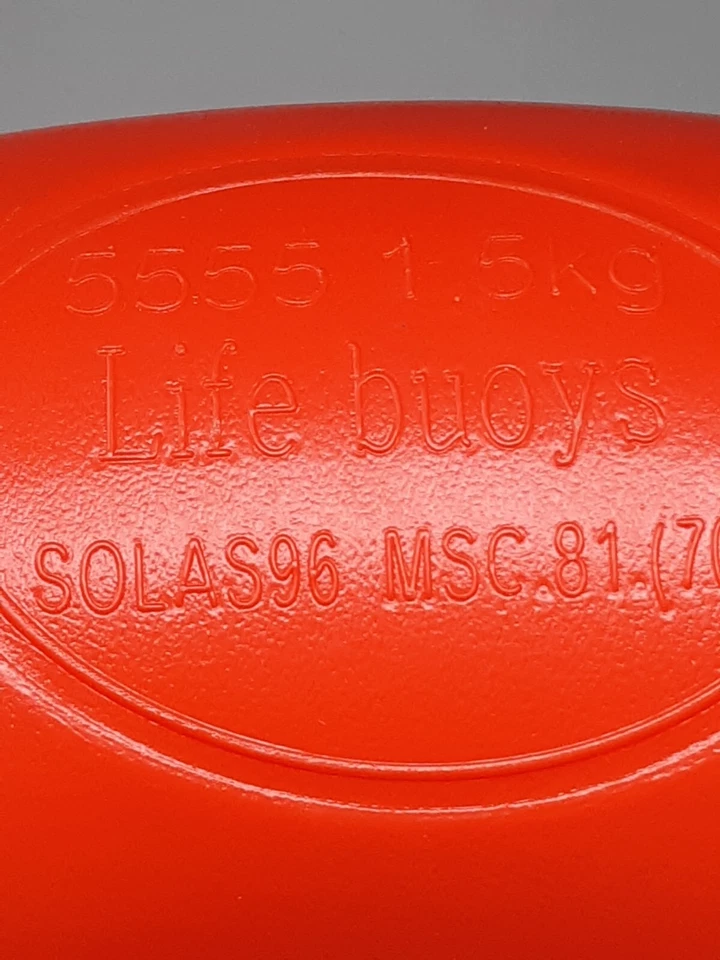 23" Orange Throwable Ring Buoy - Image 3 of 4