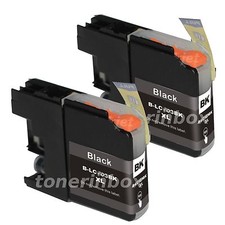 2 Pk LC103 LC-103 Black Ink Cartridge For Brother MFC-J470DW J6920DW DCP-J152W