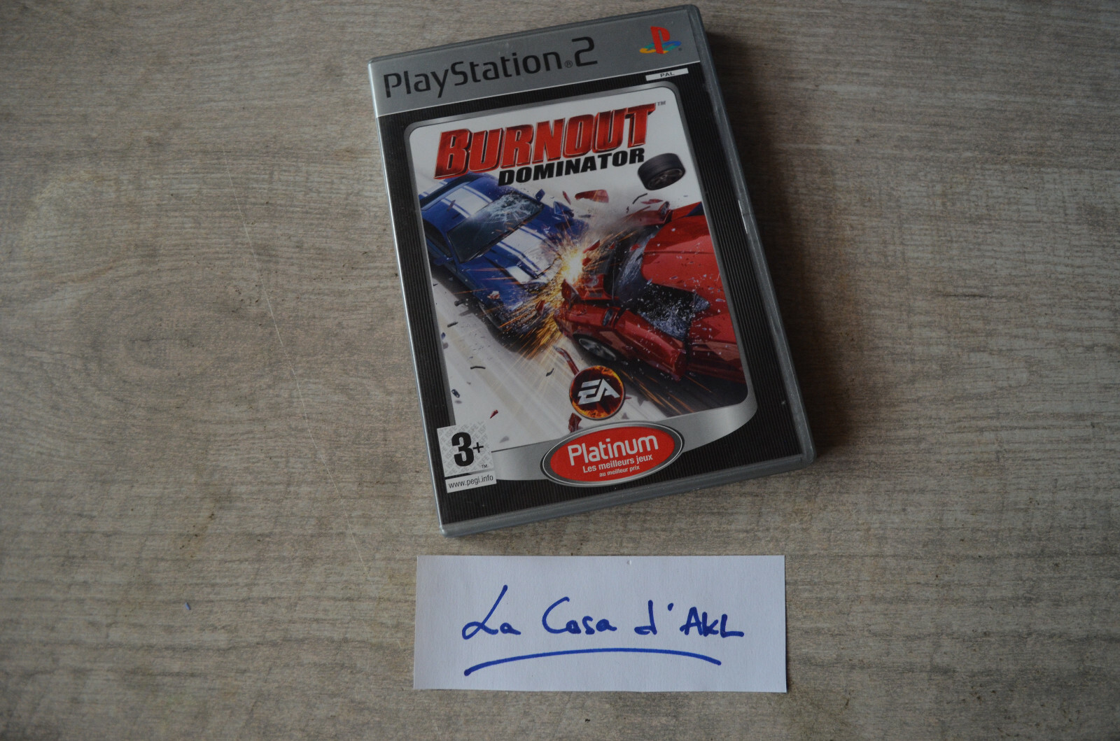 Burnout Dominator sans notice sur Playstation 2 PS2 - FR TTBE