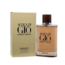 GIORGIO ARMANI ACQUA DI GIO ABSOLU EAU DE PARFUM SPRAY 125 ML/4.2 FL.OZ. NIB