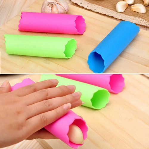 1/3PCS Silicone Garlic Cloves Peeler Skin Remover Press High Roller O1L1 - Picture 11 of 14