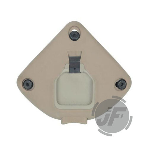 NVG Shroud Mounting 3-Hole Low Profile with Positive Snap Lock for FASTHelmet - Picture 2 of 8
