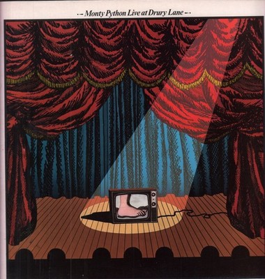 Monty Python Live At Drury Lane LP vinyl UK Charisma 1974 blue label design