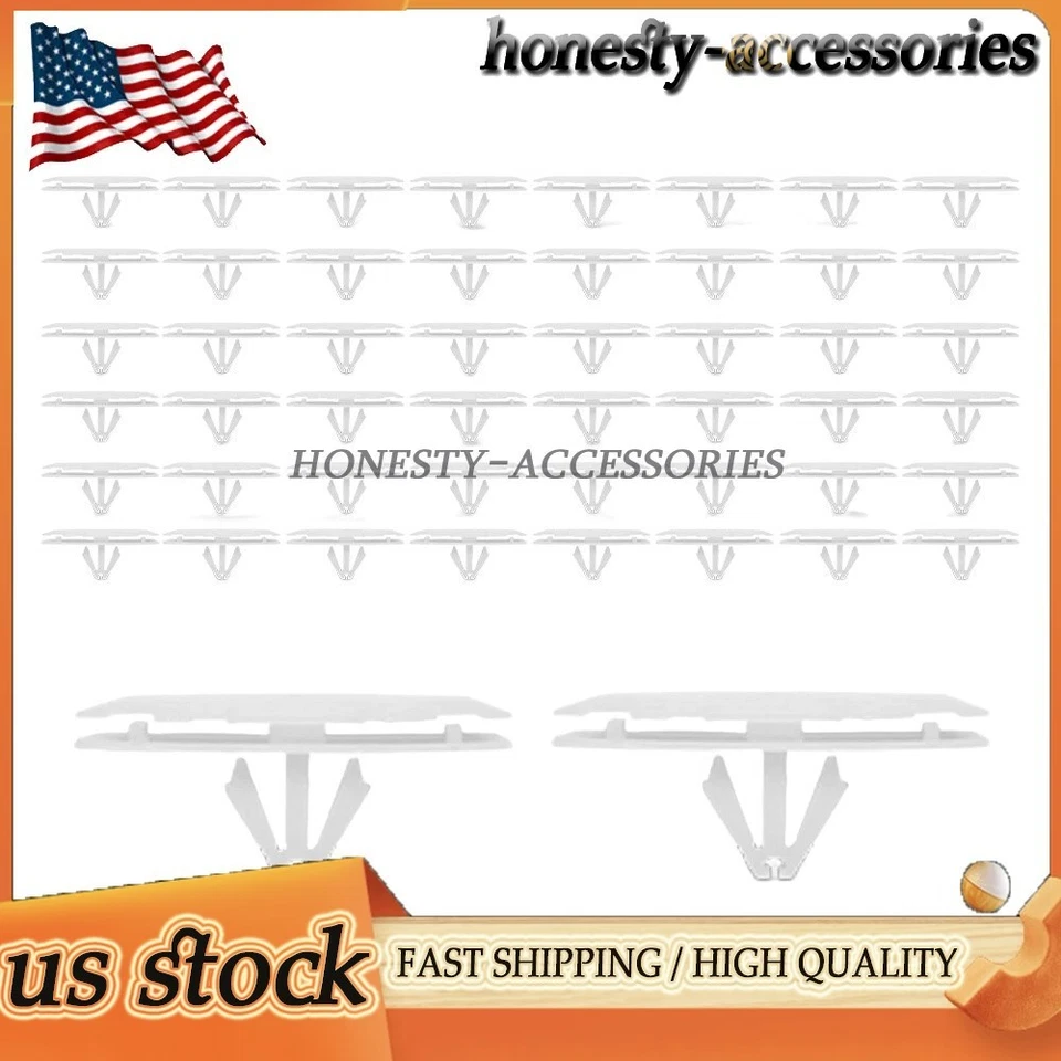 50x Fender Flare Retainer Clip for 18-20 Jeep Wrangler JL /20 Jeep Gladiator JT Foto 4 de 4