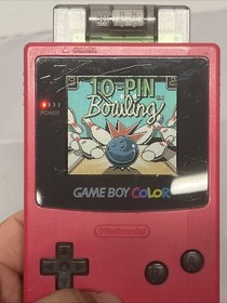Nintendo Game Boy Color CGB Berry Pink Magenta Handheld Console - TESTED