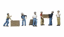 OO/HO Gauge Dock Workers 6 Woodland scenics A1823