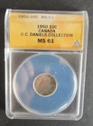 1950 SILVER 10 CENTS ANACS GRADED MS61 CANADIAN DIME