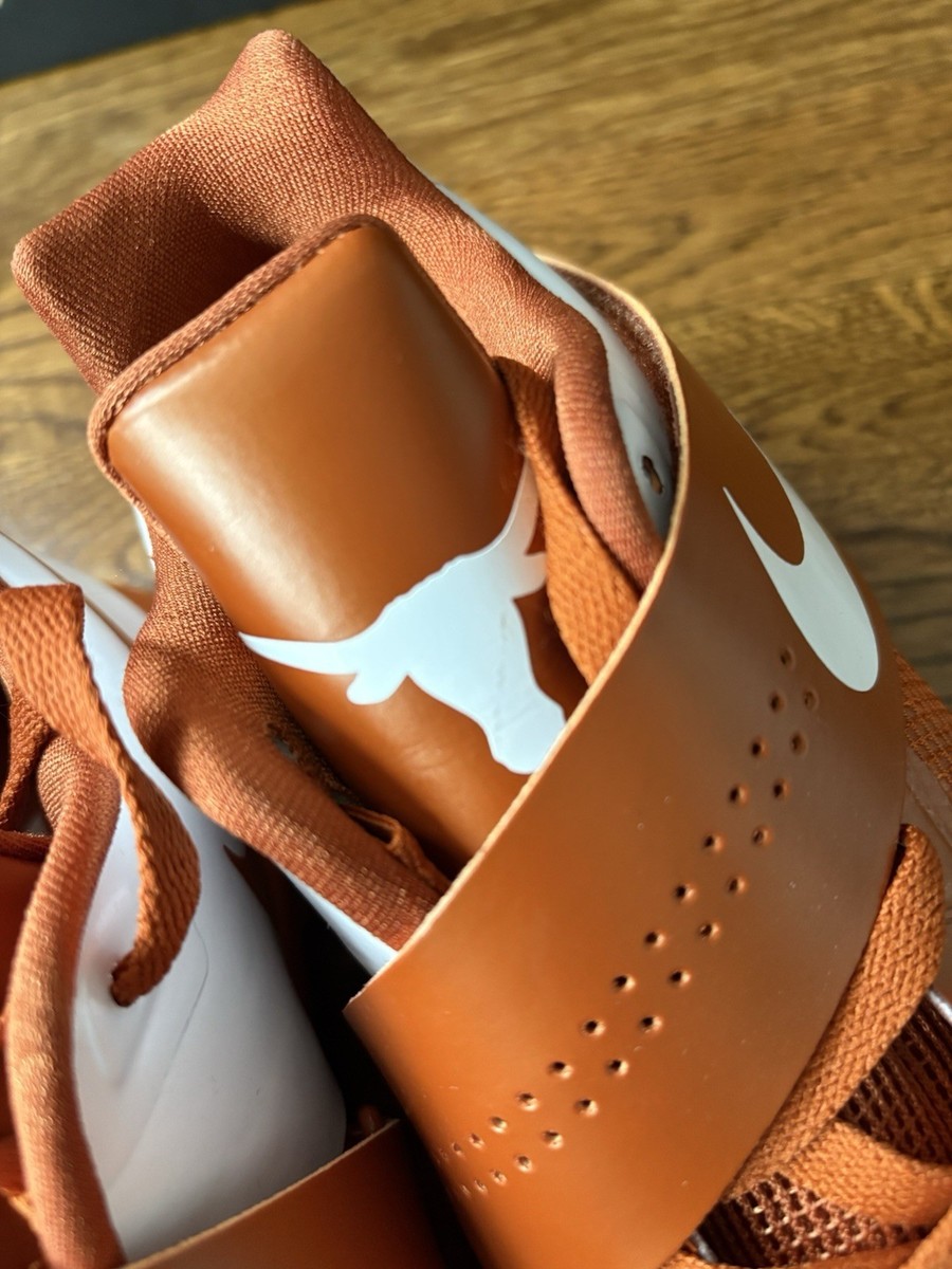 Nike KD 4 Texas Longhorns Basketball Shoes Size 7.5 Men's Texas PE