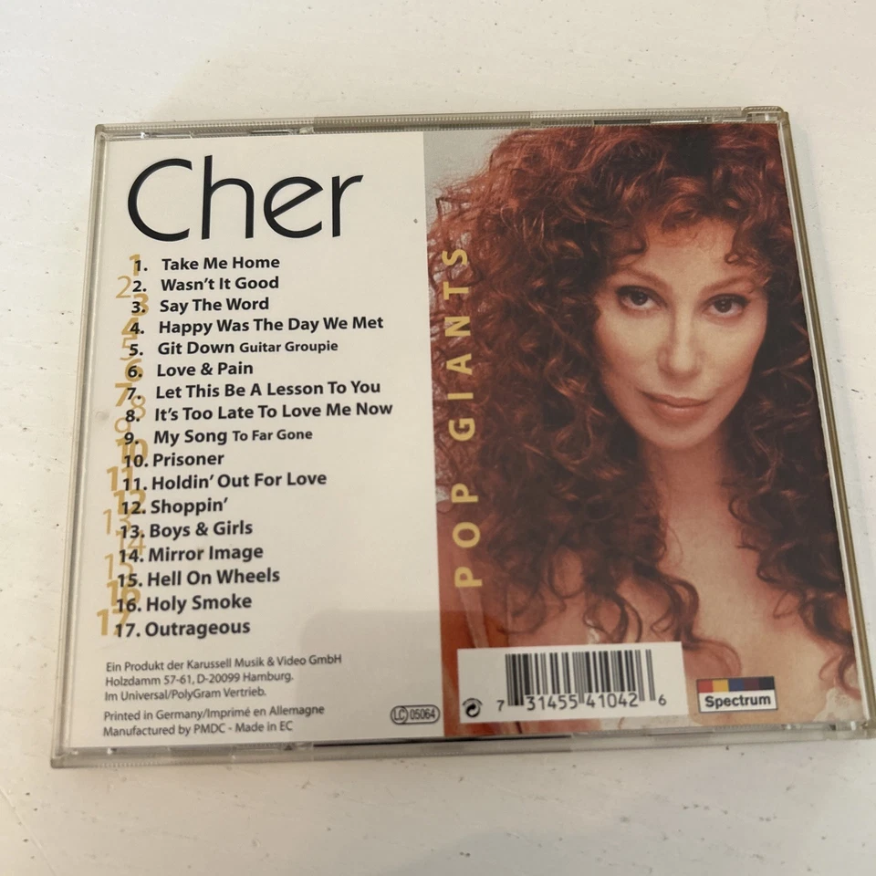 Cher - Pop Giants - CD - Bild 2 von 2