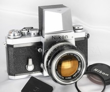  RARE  Nikon New F  Action Finder  Nikkor 50mm f1.4  Good to Use 025567