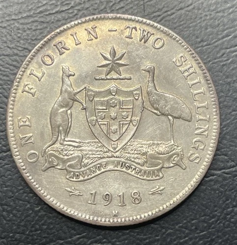 1918 George V Florin — photo from another recent sale