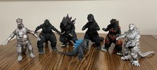 Bandai Godzilla Action Figure Toy Lot 1995-2014 7 Figures Good Condition Rare