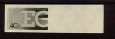 FRG SD 880 EUROPA CEPT EC COAL & STEEL 1976 BLACK PRINT on WZ Paper m6588