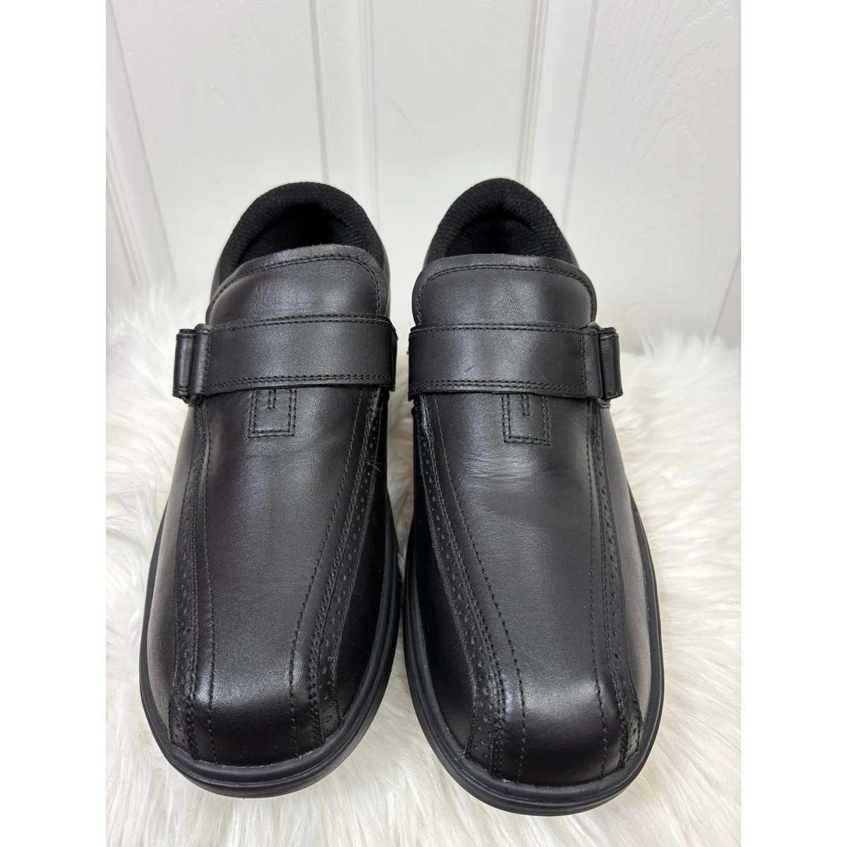 Orthofeet Loafer Black Casual Shoes for Men for sale | eBay display picture 1