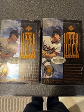 4 Boxes 1994 Upper Deck Series 1 Baseball Hobby Regional Box