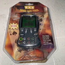 ShuffleUp Three Card Poker Handheld Electronic Video Game