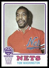 Tom Washington 1973-74 Topps #182 New York Nets EX