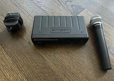 Bundle - Samson SR5 Receiver - HT5 Microphone Wireless Transmitter + Power Cord