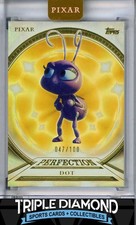 2025 Topps Pixar Gold #PP-7 Dot Pixar Perfection #047/100 Bug's Life B321