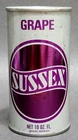 Vintage 1970s Sussex Grape Soda Can 10oz Sealed Empty Saint John New Brunswick