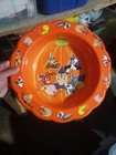 1996 WARNER BROS LOONEY TUNES FILM LARGE Halloween Candy BOWL BUGS BUNNY TAZ + — photo 2
