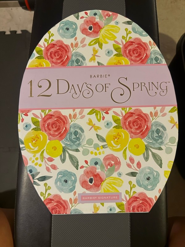 Mattel Barbie Signature 12 Days of Spring Doll and Accessories 2024 HRM27