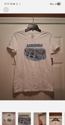 Awesome Unisex Hard Rock London Limited Edition Short Sleeve Tee