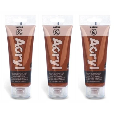 [420TA75730-3] Primo Lot de 3 Tubes Soft Plastique 75ml Peinture Acrylique Fi... - Photo 1/3