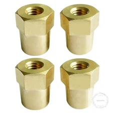 3/8"-16 Thread Female Brass Battery Terminal Post Adapter Battery Charging Post