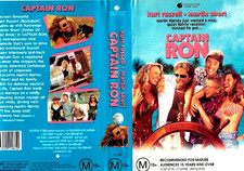 CAPTAIN RON KURT RUSSELL MARTIN SCOTT A RARE FIND VHS PAL VIDEO