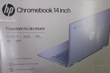 HP Chromebook 14 Inch Laptop (14b-cd0130wm) Touchscreen 64 GB (Sky Blue)