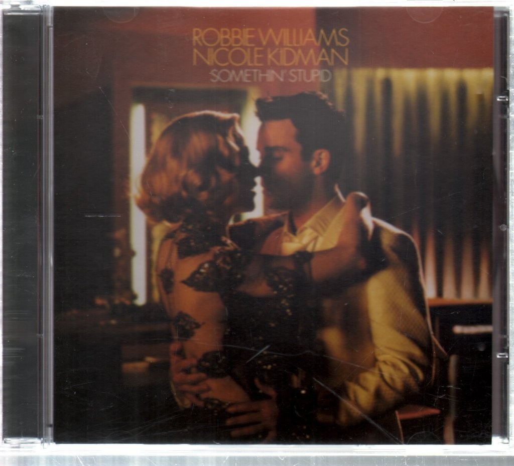Robbie Williams and Nicole Kidman Somethin Stupid CD Europe Chrysalis 2001