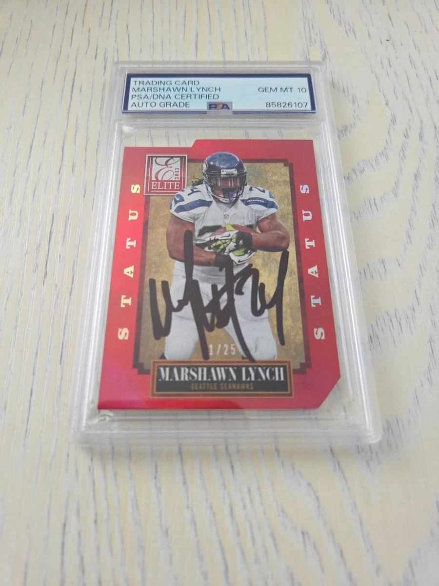 Marshawn Lynch 10 Graded Football Sports Trading Cards for sale | eBay