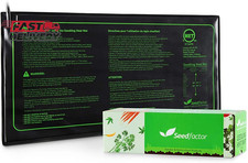 MET Certified Seedling Heat Mat, Seedfactor Waterproof Durable Germination Stati