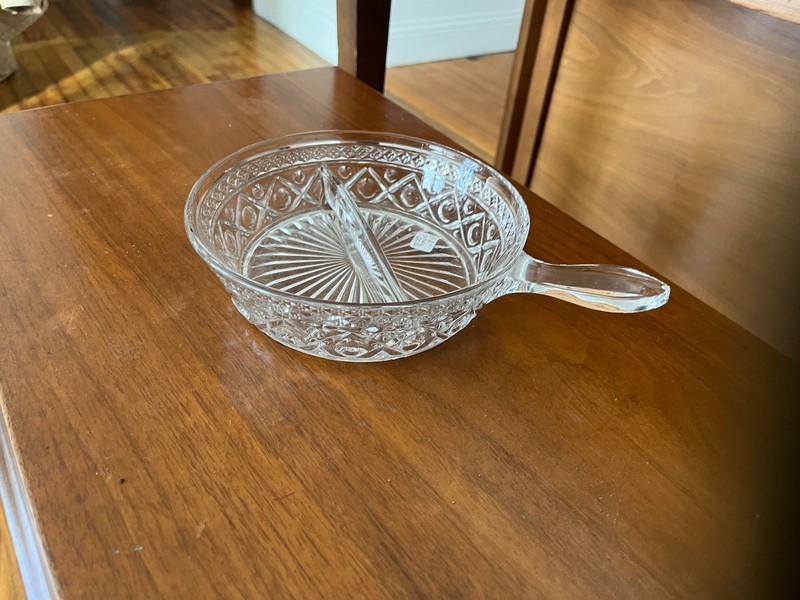 Vintage Imperial Cape Cod Spider Divided Serving Dish