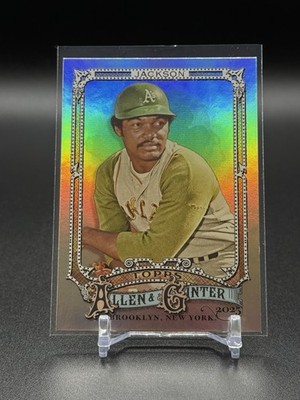 #60 Reggie Jackson Silver Portrait - 2025 Topps Allen & Ginter