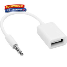 Durable USB to Aux Adapter - Perfect for Connecting USB Devices to Car Audio