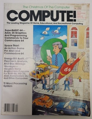 Compute! Magazine December 1983 Issue 43 Vol. 5 No 12 - Commodore Atari TI Apple