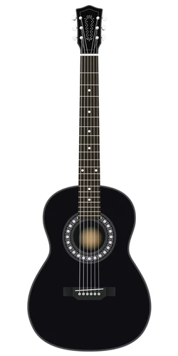 Guitar Music Self Adhesive Sticker