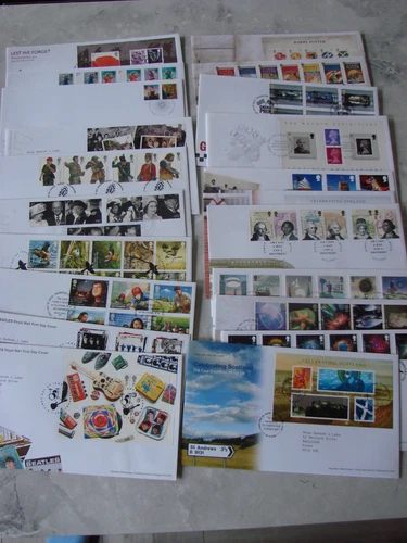 (FDC8) 2007 Commemorative COLLECTION 21 GB First Day Covers VG