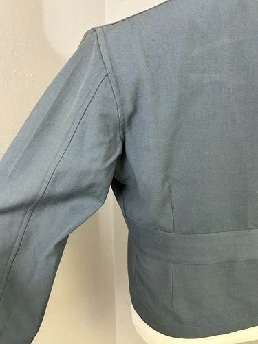 Vintage 50s Mens Taxi Bus Driver Uniform Jacket Workwear Zip Front  Maier-Lavaty image 6