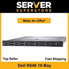 Dell PowerEdge R640 Server 2x Gold 6138 =40 Cores H330 64GB RAM 2x NEW 500GB SSD